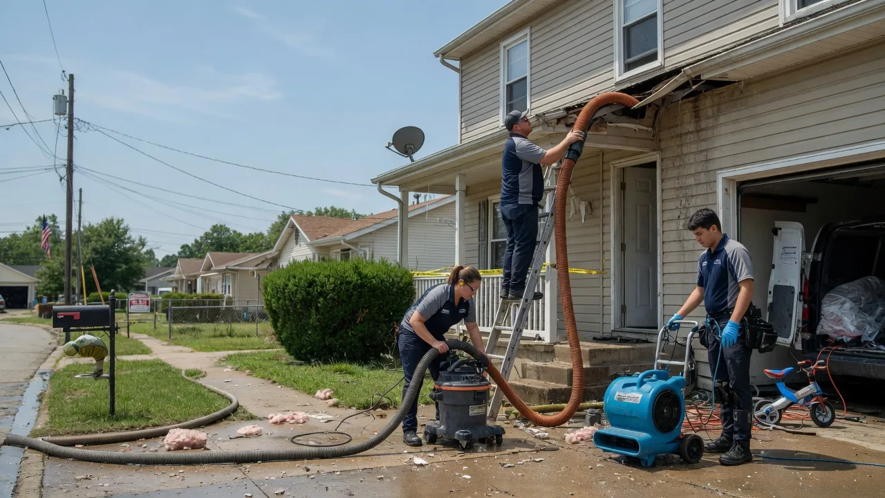 Water Damage Restoration in Woodstock, IL near me